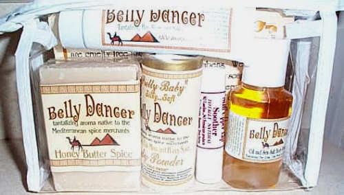 <b>Belly Dancer Bath Products Sampler 5-Pak</b>