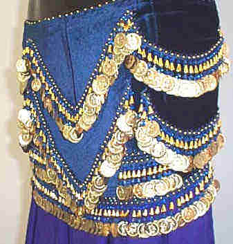 <b>Salah's Stretch Velvet Crescent</b>