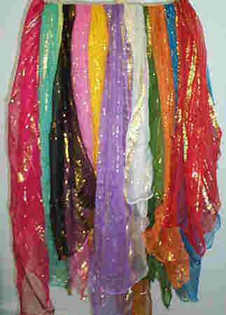 <b>Lurex Accent Scarves</b>