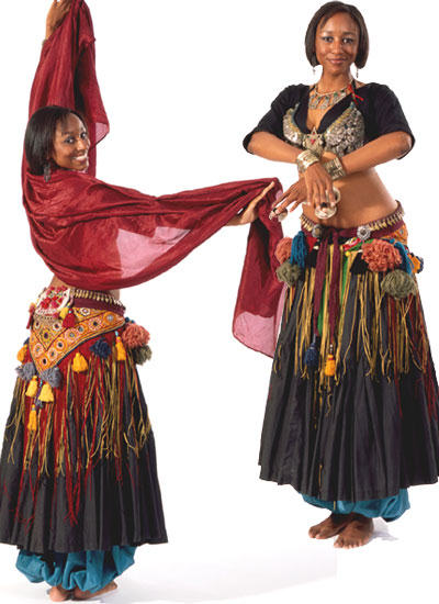 <b>F144 Tribal Style Belly Dancer</b>